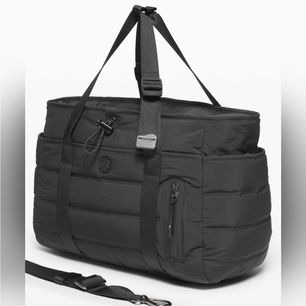 Rare!!! New!!! LULULEMON Dash All Day Duffel Bag 20L Black - Picture 13 of 16